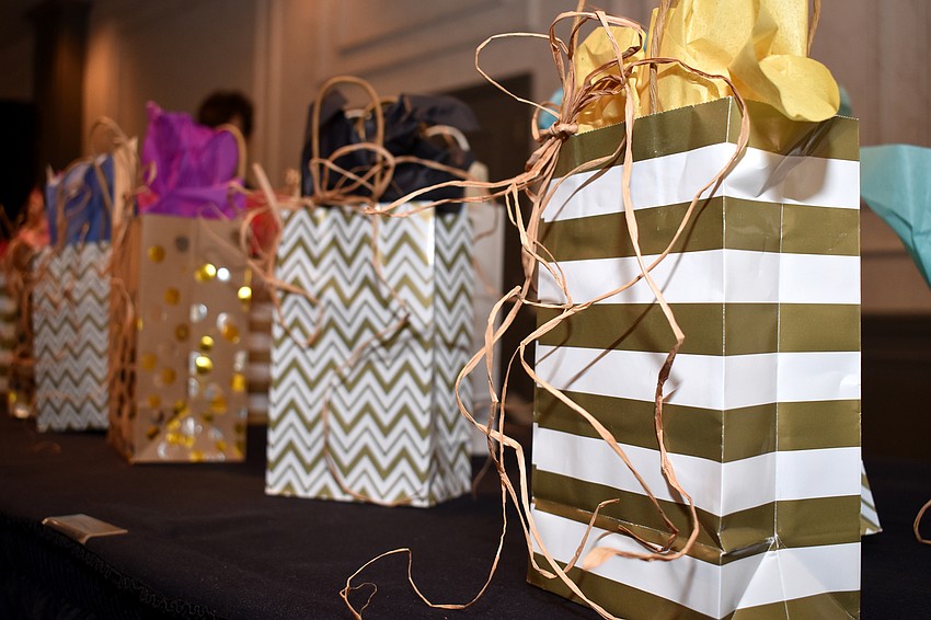 Fashion enthusiasts could take a chance on various raffle prizes.