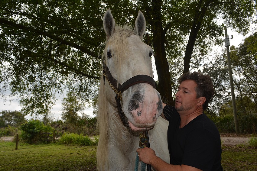 Equestrian master Olissio Zoppe said confidence has been the key in earning Ben Hur de Bernaville's respect.