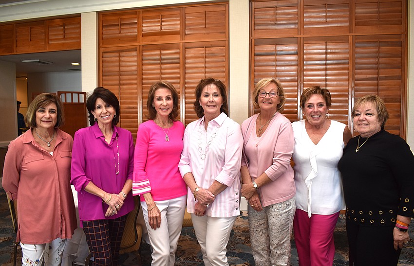 Helene Romine, Lori Brochin, Linda Gidel, Diane Richter, Jan Menker, Barbara Ehlers and Ellen Rothbaum