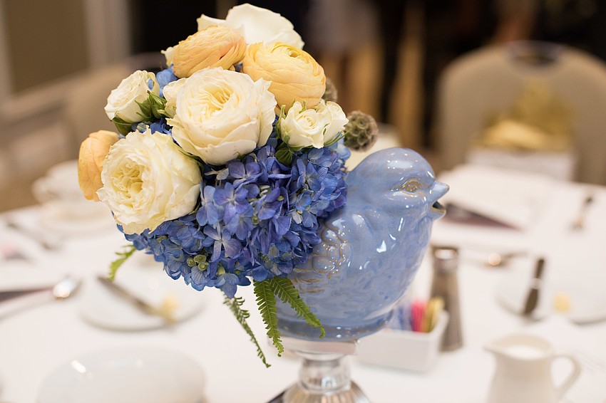 The decor was colorful and bright.