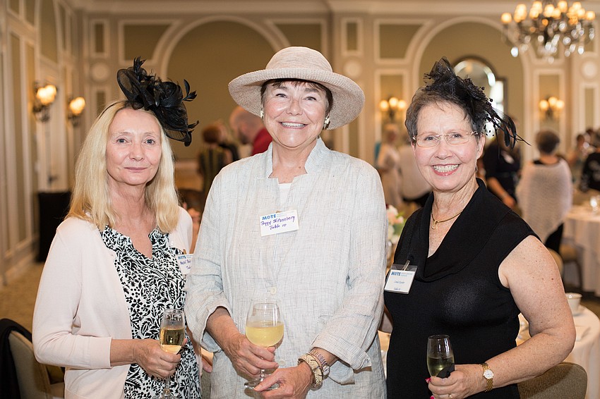 Hazel Pankhurst, Peggy Stitzenberg and Linda Kessler