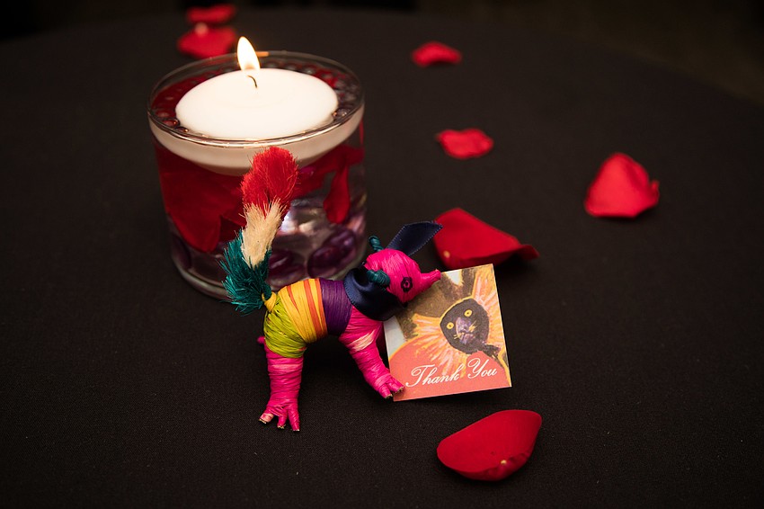 Erik Patel brought back lemurs made in Madagascar.