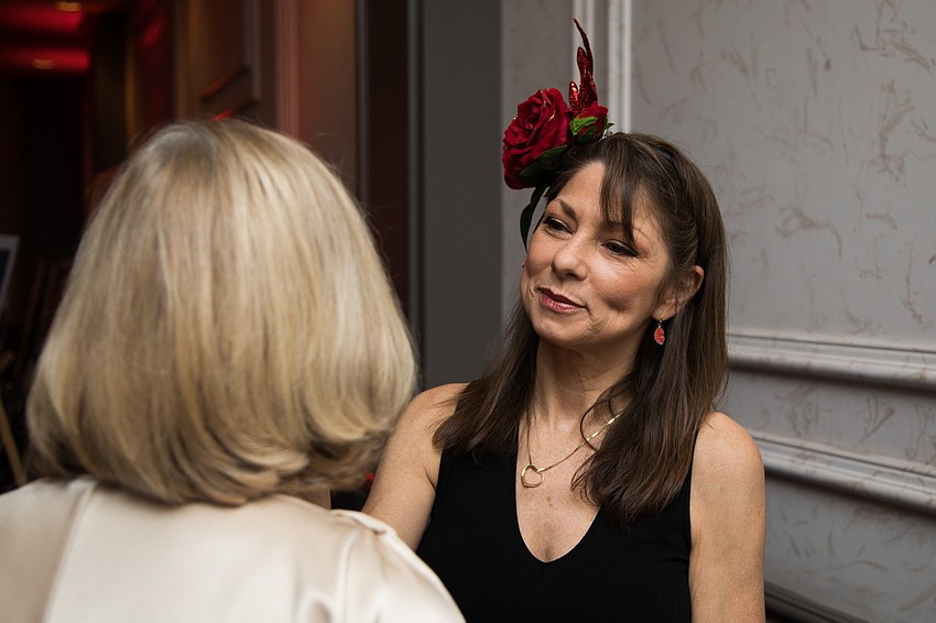 Suzy Kalin did face paintings for guests.