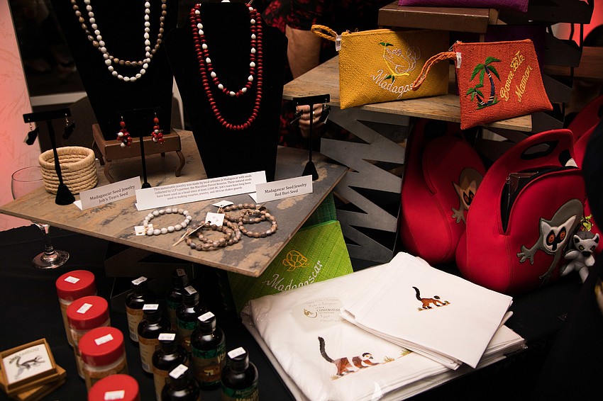 Lemur items were for sale.