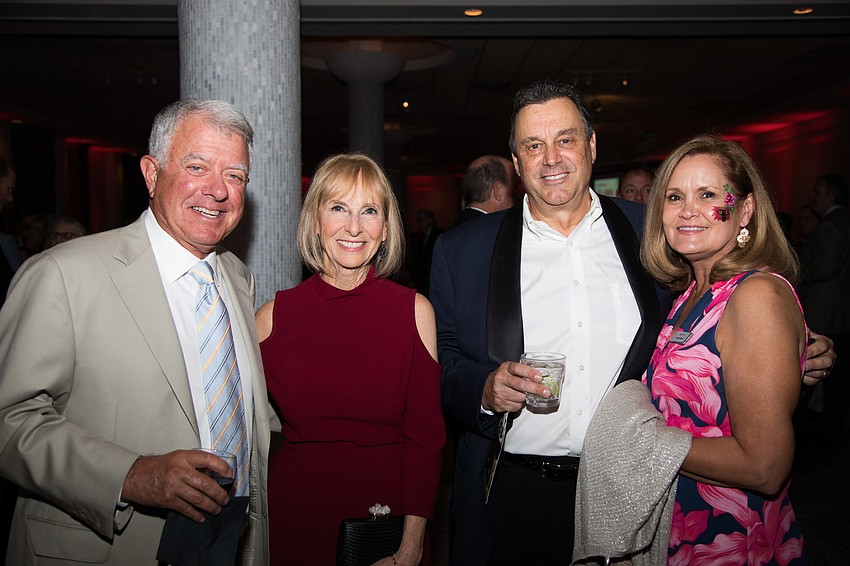 Michael Klein, Linda Ulrich with Keith and Carole Wennick