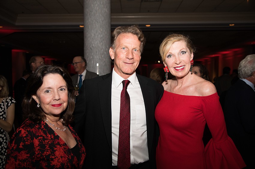 Kathryn Carr with John and Virginia Harshmen