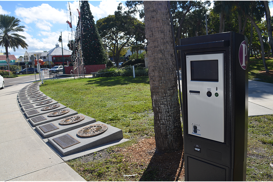 The St. Armands Circle parking meters, installed late last year, will go live next week.