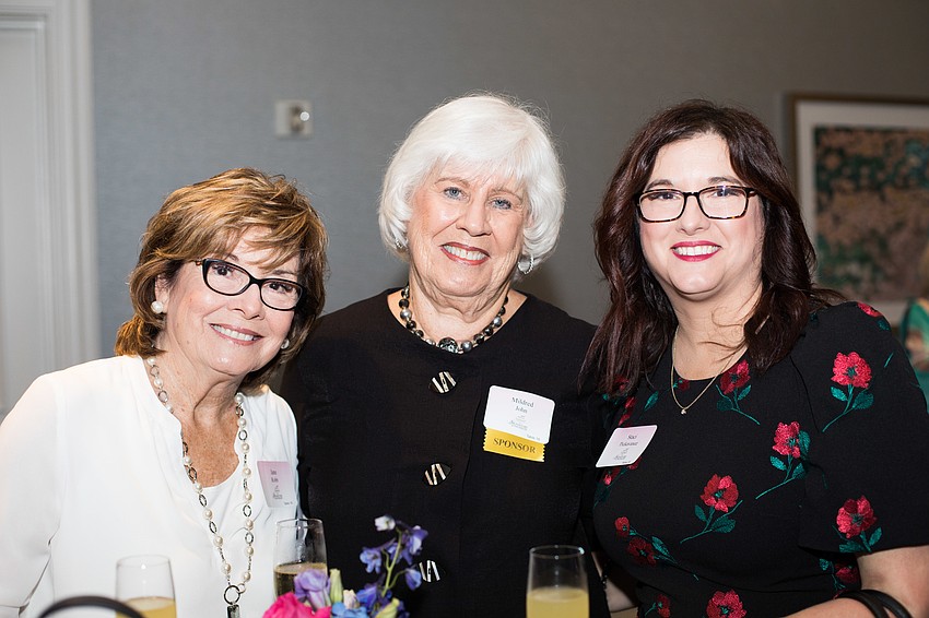 Jane Robb, Mildred John and Staci Pickavance