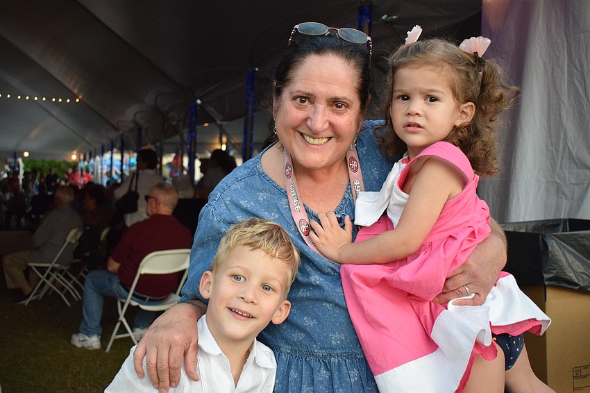 Olga Perez, of Country Creek, visited the festival with her grandson, Carter, and her granddaughter, Ava.