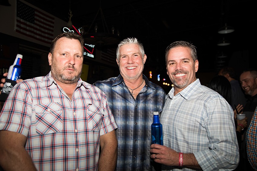 Rod Guzzo, Andy McDonald and Greg Lineham