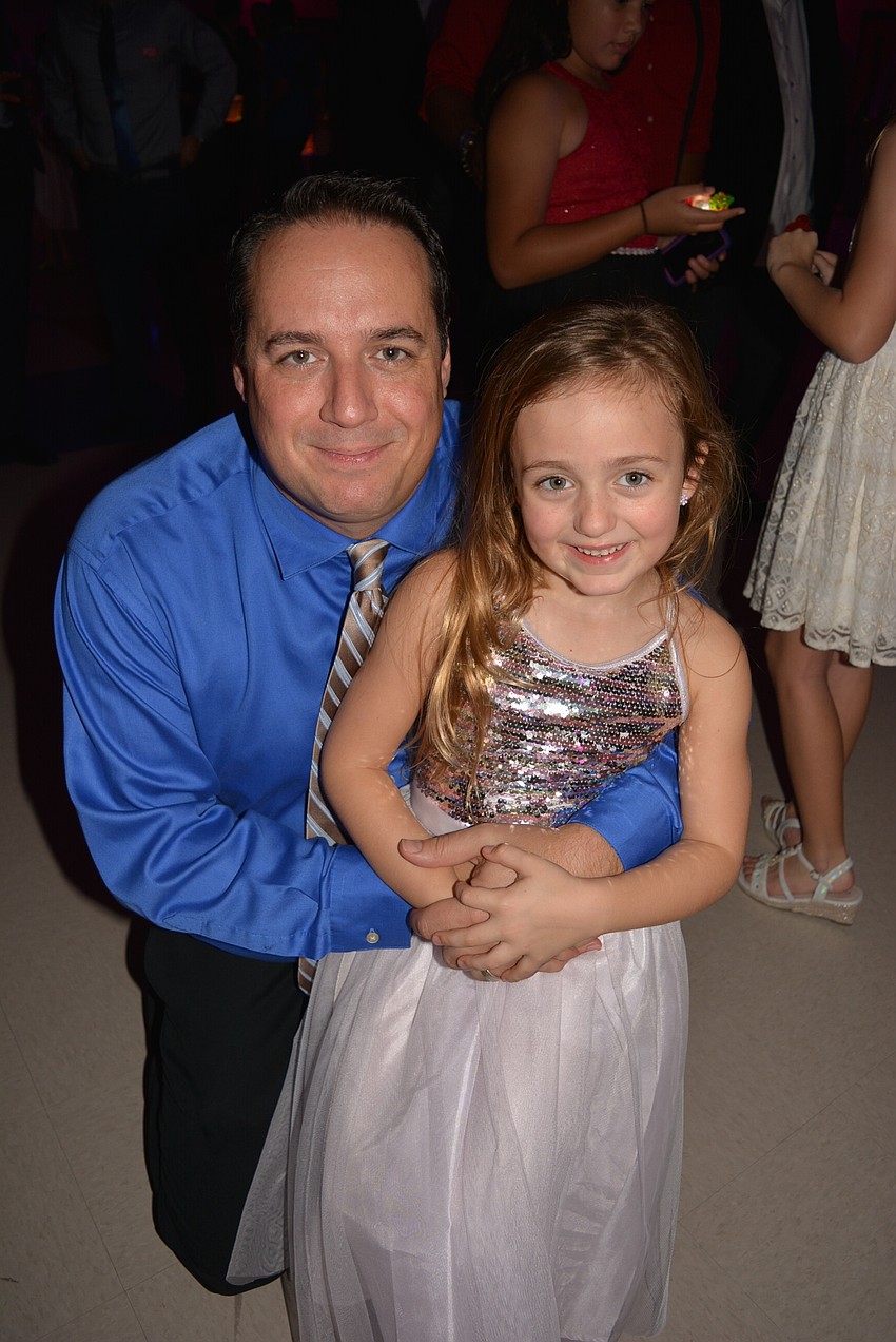 Greenbrook's Mike and Ava Clementi enjoy dancing the night away.