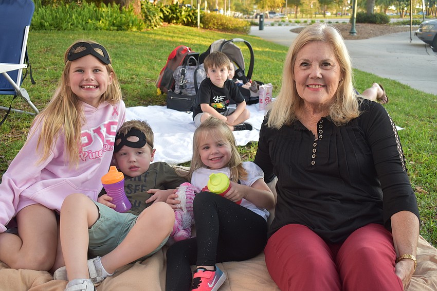 Kate Leaver, Hudson Harris, Avery Leaver and Terry Carlton