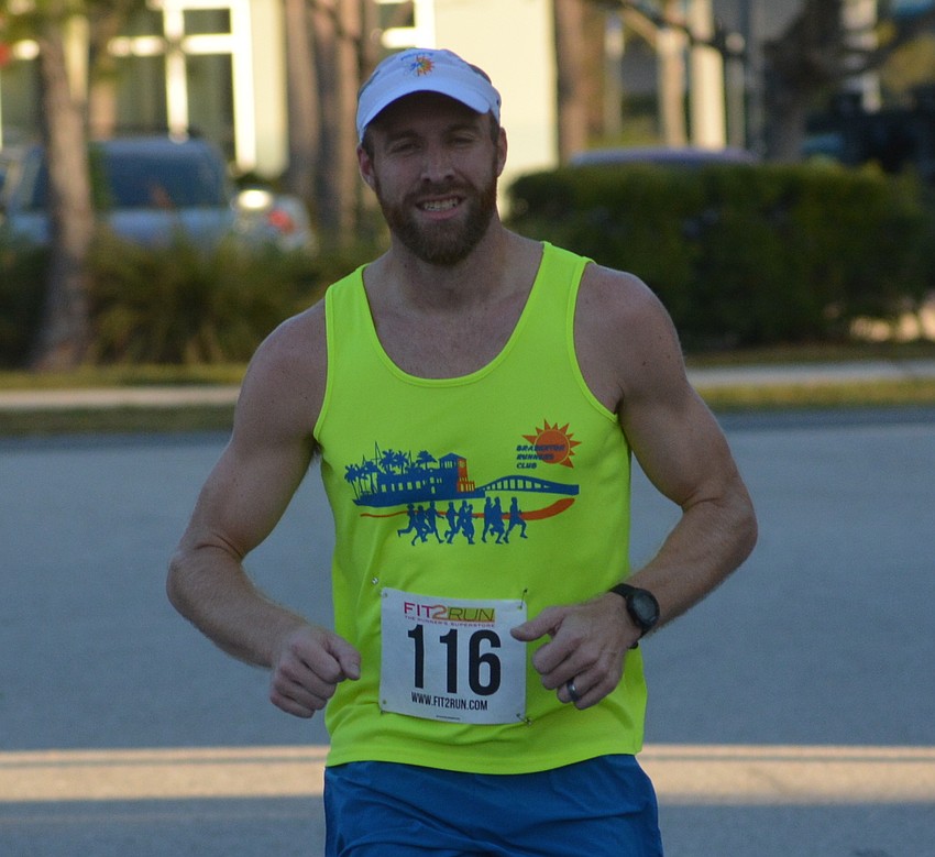 East County's Corey Peyerk placed second overall in the 5K.