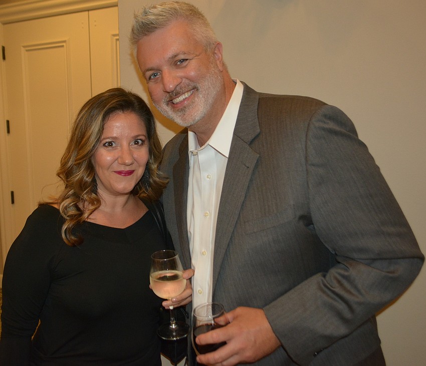 Sarasota's Valerie and Kevin Tunks enjoyed seeing their twins, Liv and Gabe, dance at Smitten.