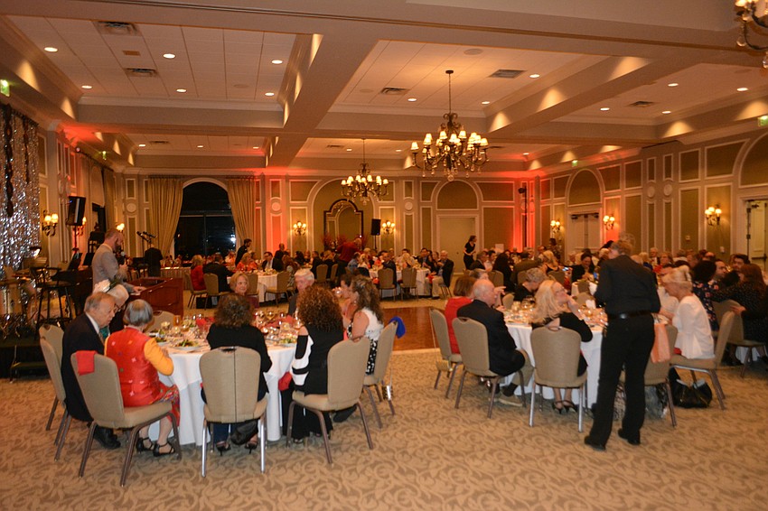 The crowd gathered for the second annual Smitten fundraiser for The Players Centre for Performing Arts.