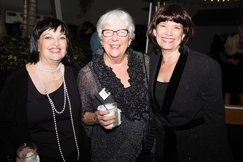 Barbara Young, Emile Robinson and Nanette Christ