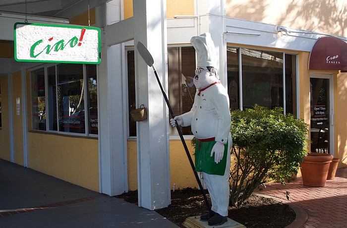 The Italian chef greeted Ciao Italia! diners.