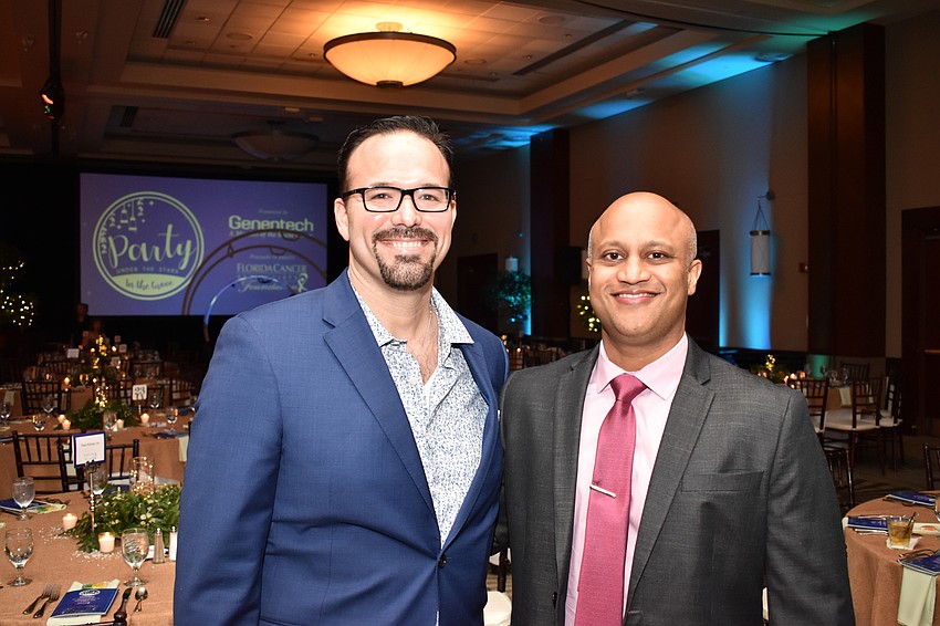 Honorary Co-Chairmen Drs. Miguel Pelayo and Manish Patel (not pictured: Honorary Co-Chair Dr. Fadi Kayali)