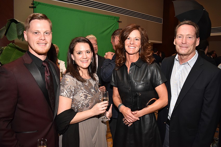 Ryan and Tara Glenn with Christie and Kirk Boylston