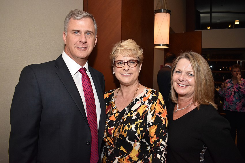 Ed and Ginny Wyatt with Pat Shahinian