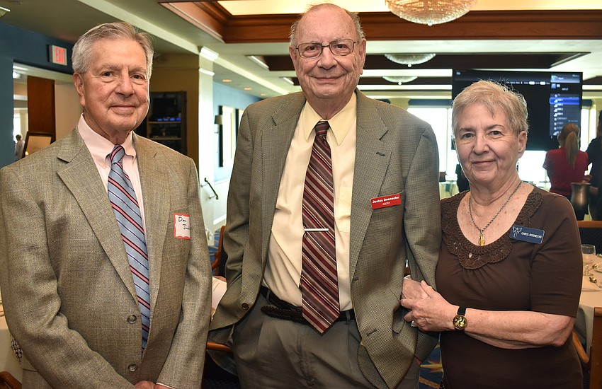 Dan Judd and Justus and Carol Doenecke