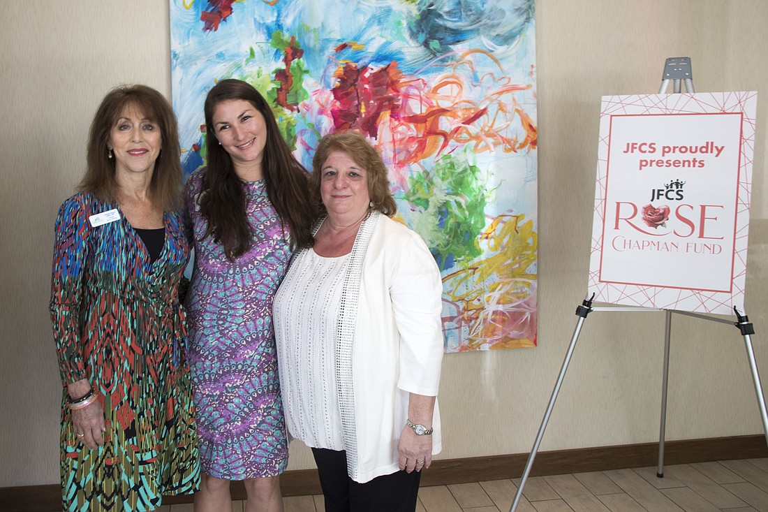 Pamela Baron, Pamela Lasko and Rose Chapman in 2018