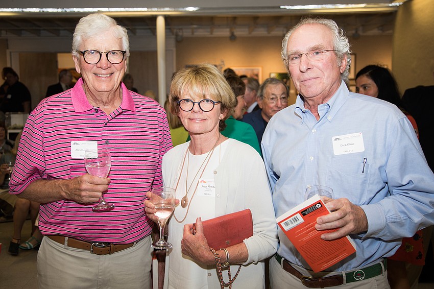 Alex Davidson, Joyce Fletcher and Dick Gioia