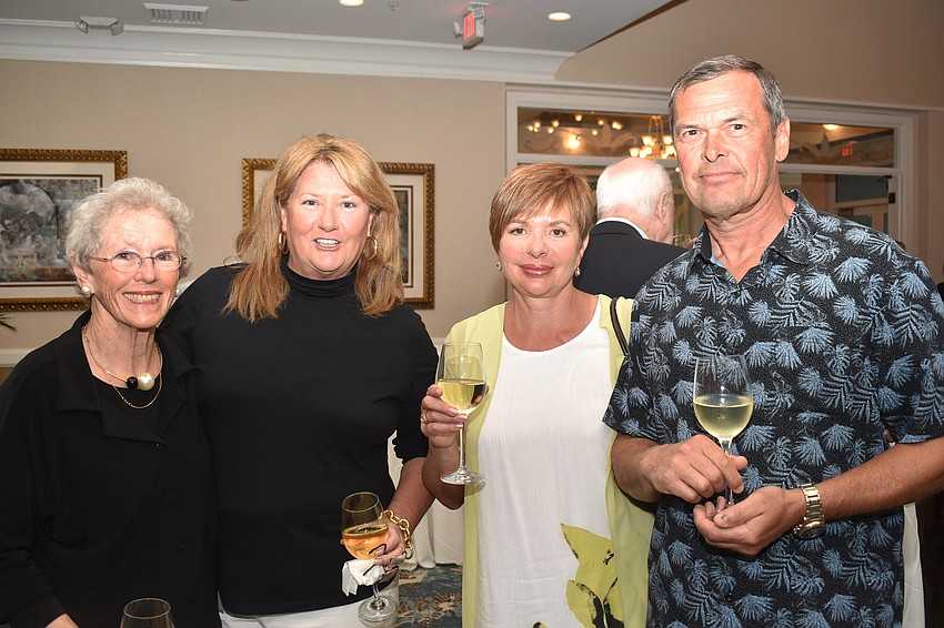 Jane Lewit, Linda Musekamp and Marina and Victor Touvakoda