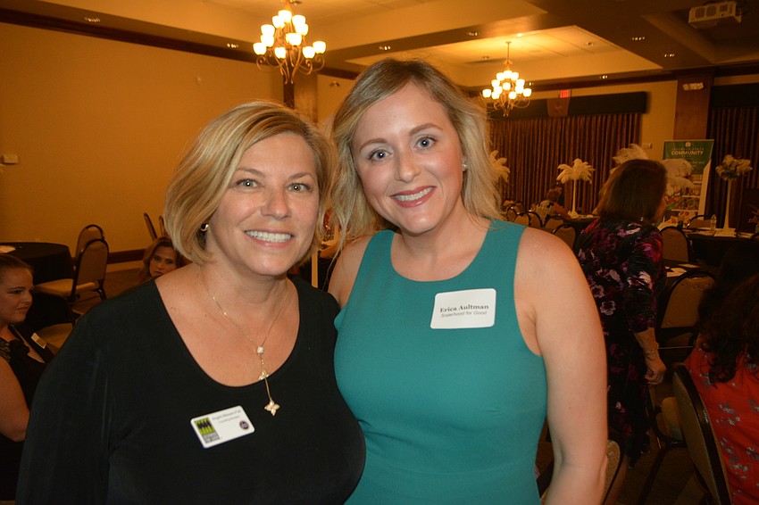 Sisterhood for Good members Angela Massaro-Fain, the giving circle founder, and Erica Aultman talk about their group nearing 100 members.