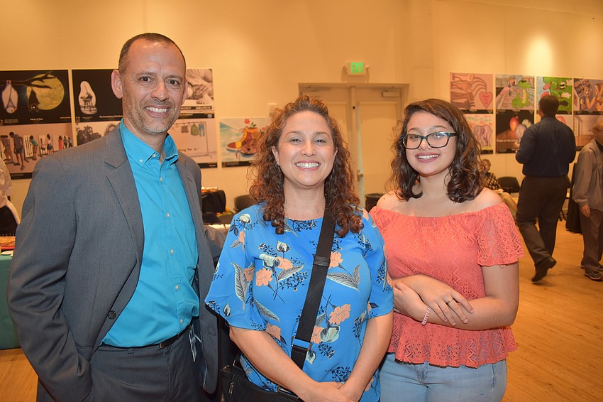 Anthony Losada, Jeannie Mendez and Clara Kaiser