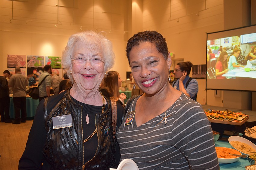 Isabel Norton and Linda Poteat-Brown