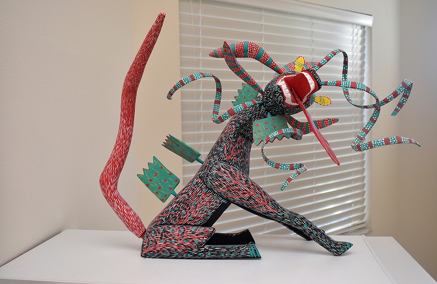 Unintentionally, Ruth Maass has created a Mexican folk art collection.