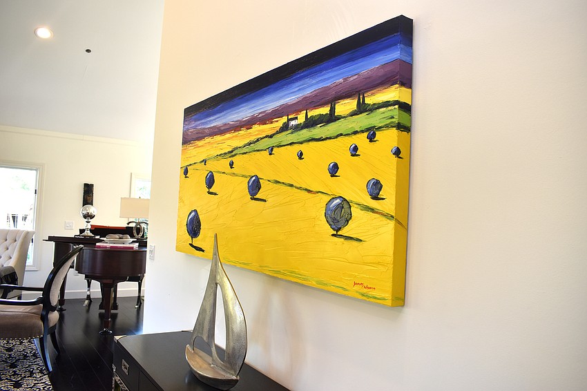 This painting was done by a friend of Heer and Benioni.