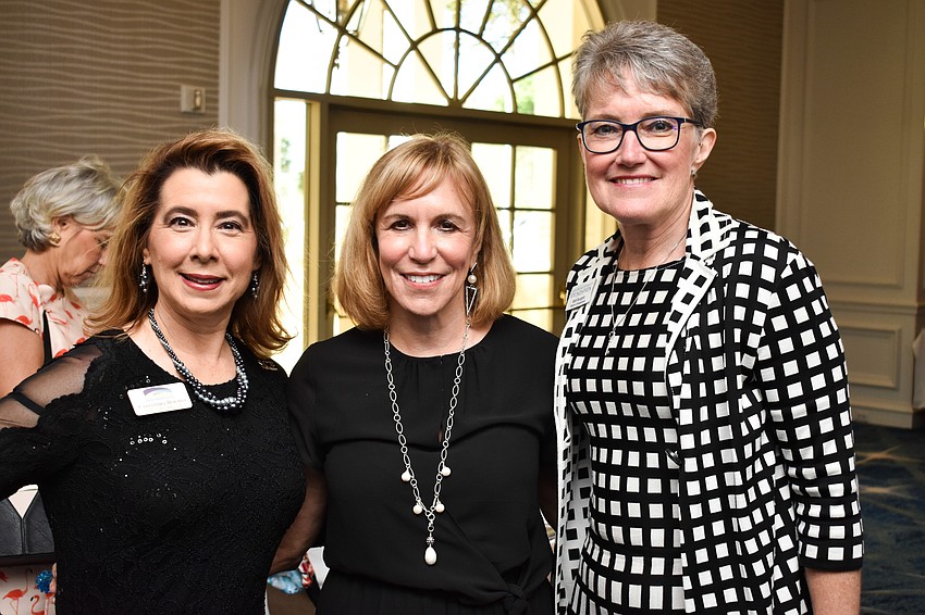 Cassandra Holmes, Barb Bourgoin and Marilyn Buzzard