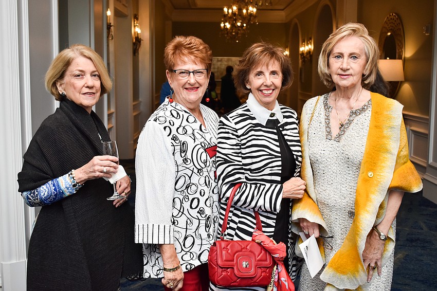 Alina Otal, Myrna Dubofsky, Pat Reinhart and Helen Panoyan