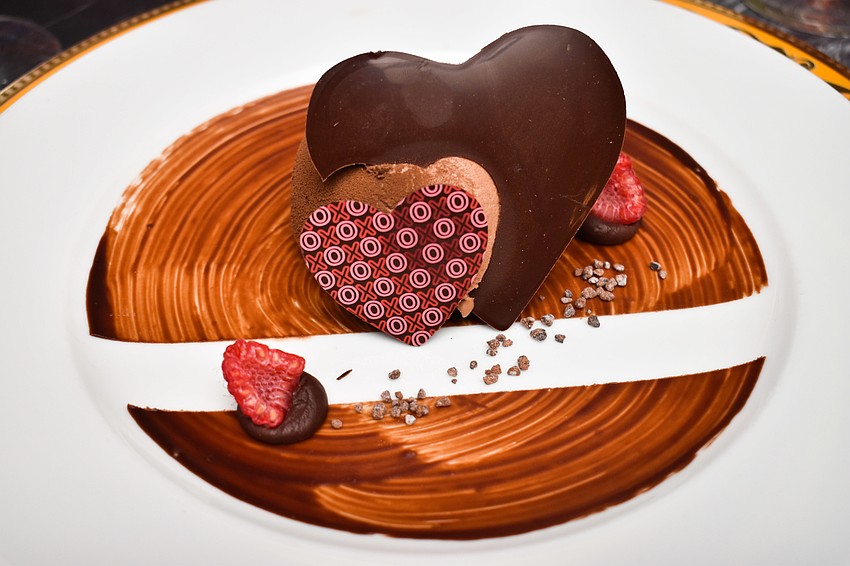 The dessert was appropriately themed for the holiday.