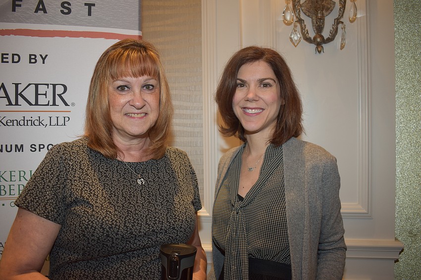 It All Adds Up's Sharon Campbell and klg communication's Kendra Gemma