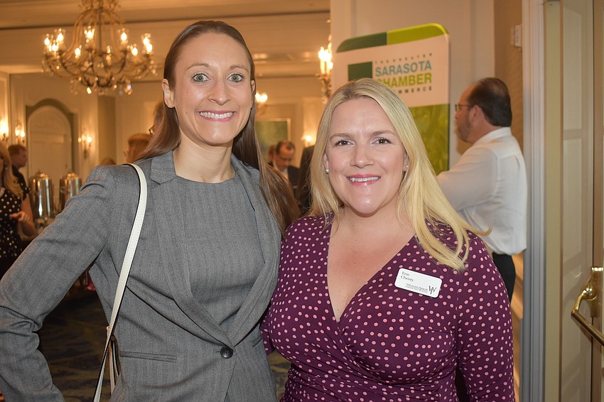 Erin Christy  and Liz Stamoulis of Williams Parker Harrison Dietz & Getzen