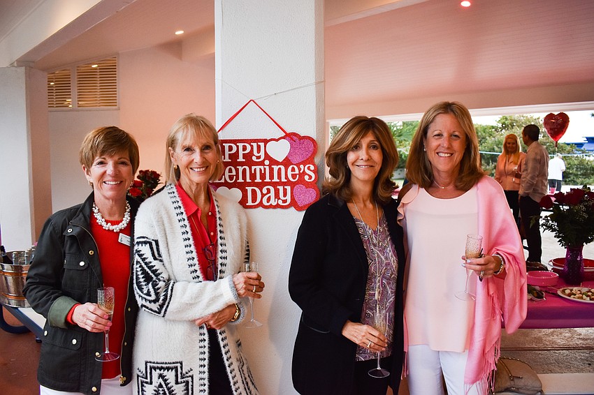 Patty Cooper, Linda Ulrich, Cindy Levine and Susan Loprete