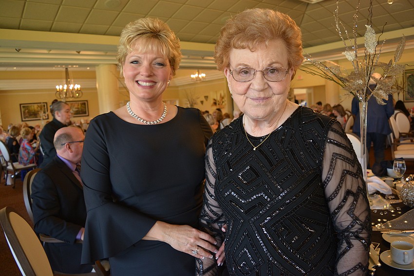 Event co-chairwoman Kim Lege brought her mom, Lula Michael, to the show.