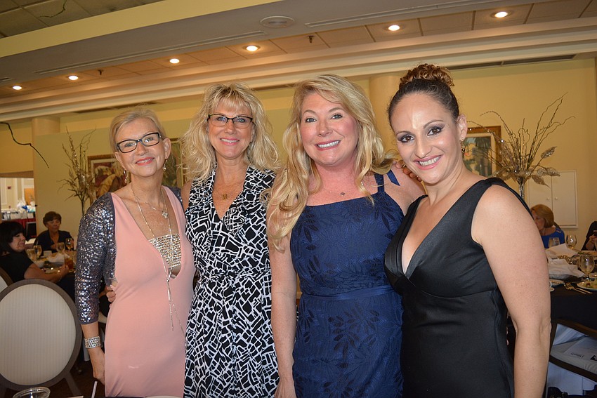 Heidi Korsch, Robyn Didelot and Dana Opsincs came as guests of  co-chairwoman Ivonne Cardona.
