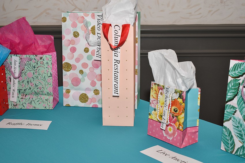 There was a silent auction, a live auction and a Chinese auction.