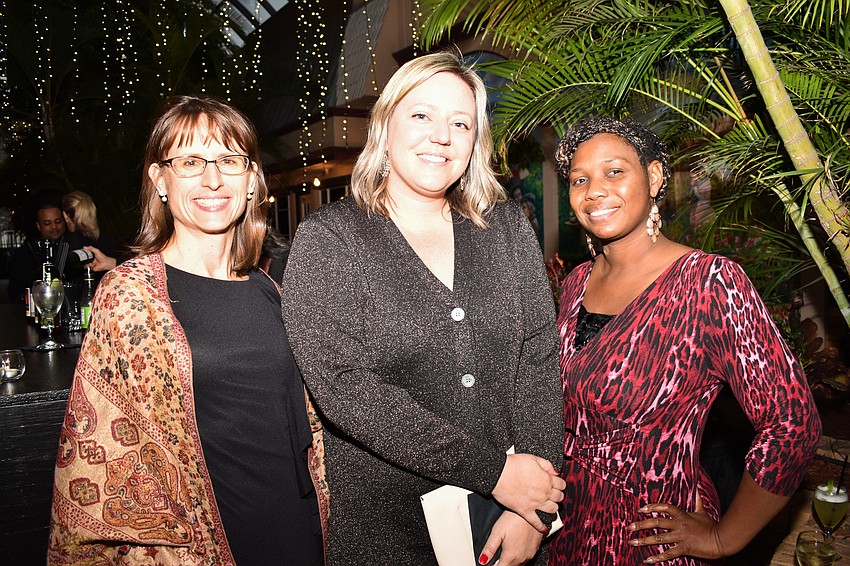Helen Rombalski, Jamie Van Dyke and Ranisha Pitts