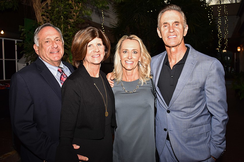 Felix and Meg Ferlise with Amy and Rob Lyons