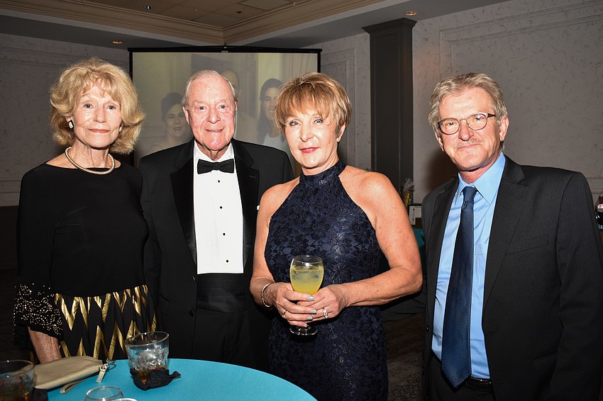 Roberta and Edward Hamilton with Adrienne and Otto Tittle