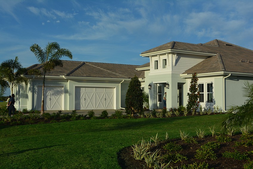 Buyers will be able to choose from British West Indies, Mediterranean and Florida Coastal styles.