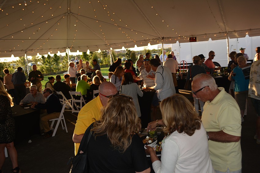 Hundreds of people attended Stock's special grand opening ceremony. Tours continue today (Saturday) and Sunday.