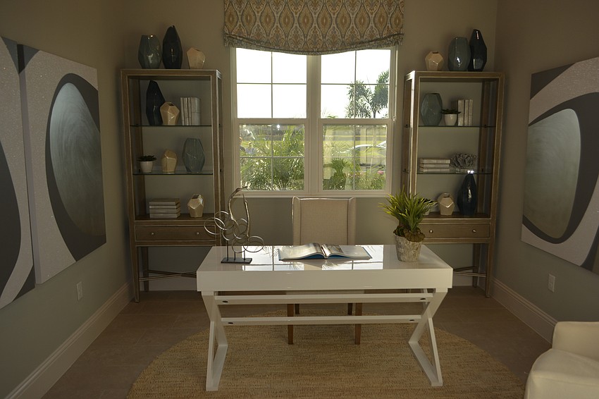 If the buyers need to do work at home, plenty of space is available.