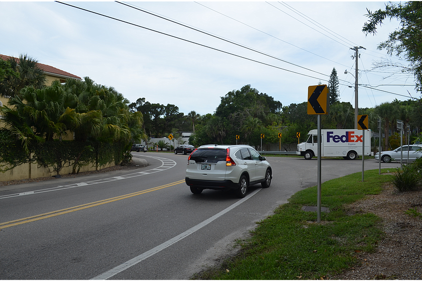 Residents near Siesta Drive and Higel Avenue have previously raised concerns about the number of crashes at the island intersection.