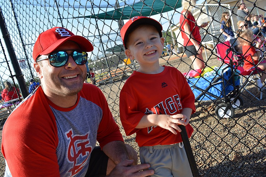 Mike and Rocco Potillo, of The Inlets, have been practicing for the season at home.